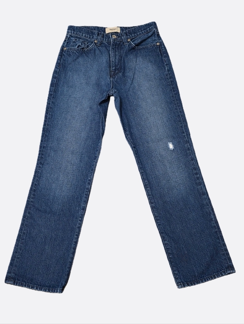 Baldwin Therese High Rise Classic Straight-Leg Jeans